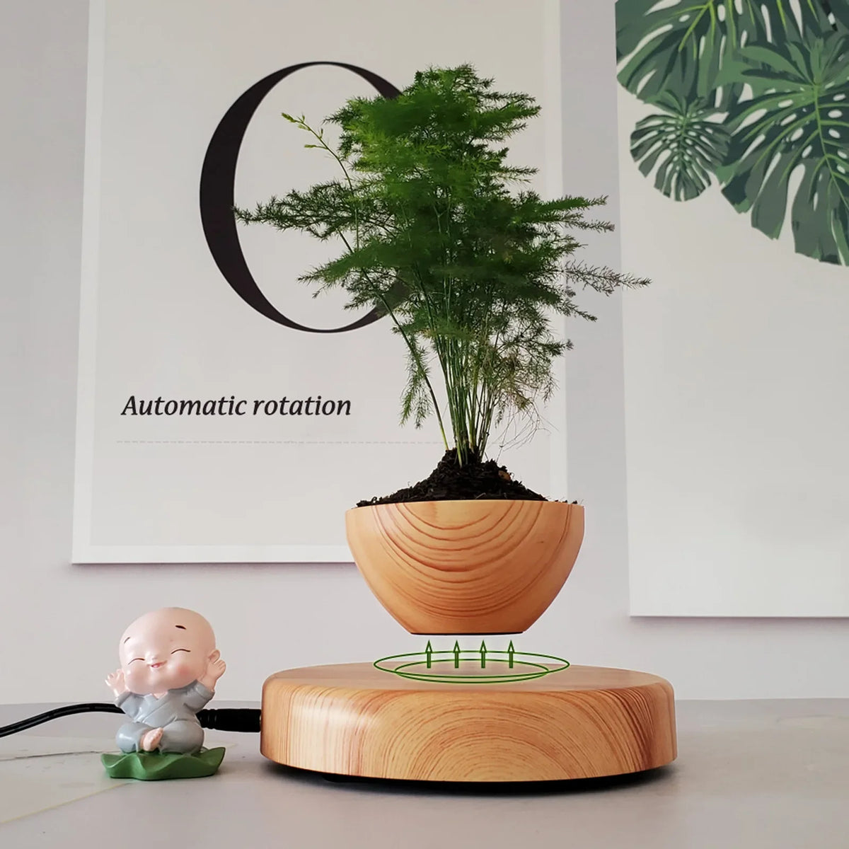 Maglev floating plant pot