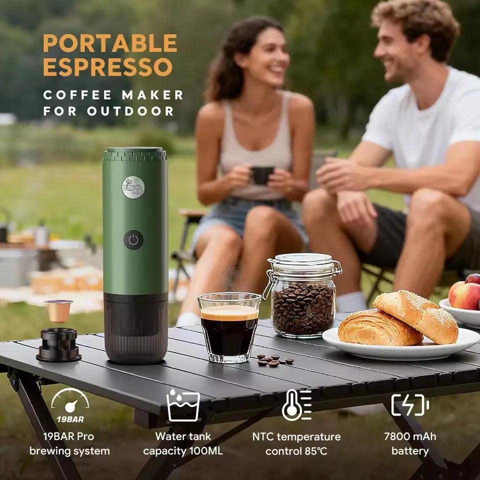 Portable espresso machine