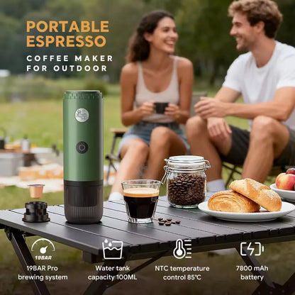 Portable espresso machine