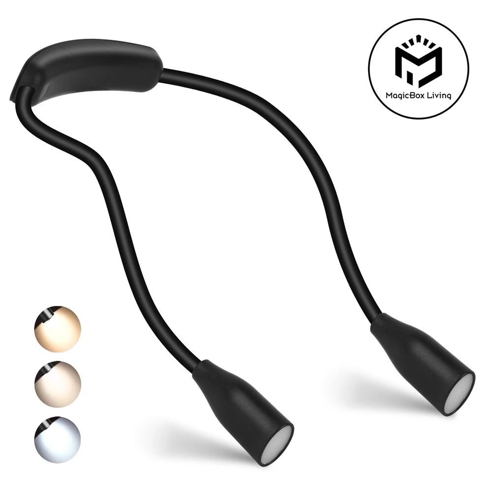 LED Leselampe für den Nacken