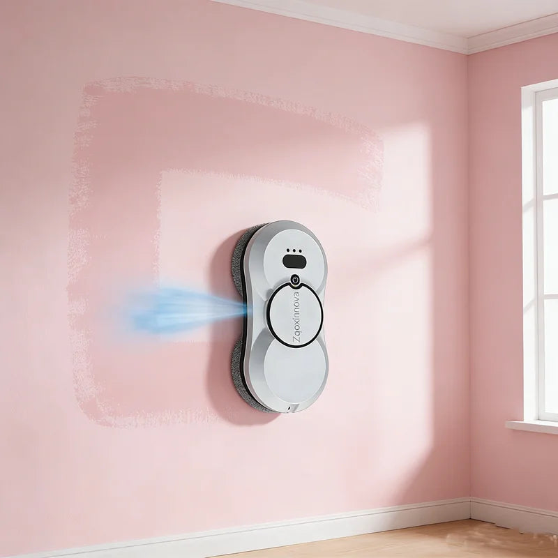 Fensterreinigungs Roboter mit Sprühfunktion und Wassertank