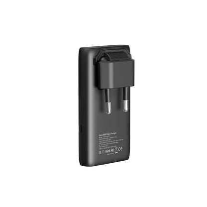 65W GaN USB C Ladegerät, flaches Schnellladegerät mit zwei Anschlüssen