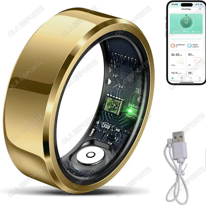 Smart Ring Blutdruck, Herzfrequenz und Schlafüberwachung
