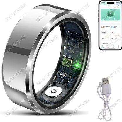 Smart Ring Blutdruck, Herzfrequenz und Schlafüberwachung