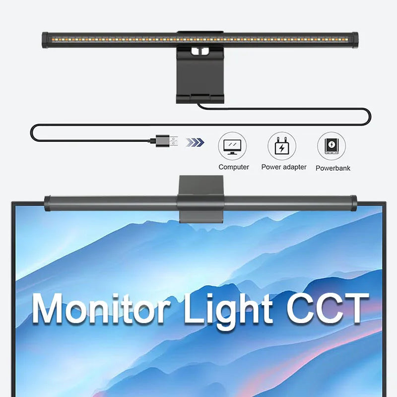 30 cm RGB Bildschirm Hängeleuchte für Computer und Laptops