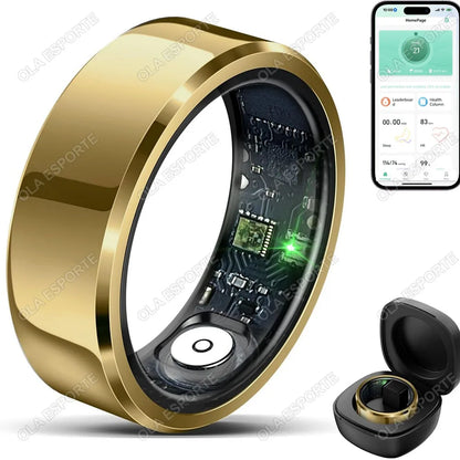 Smart Ring Blutdruck, Herzfrequenz und Schlafüberwachung