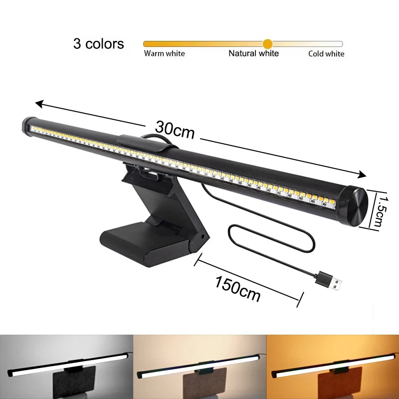 30 cm RGB Bildschirm Hängeleuchte für Computer und Laptops