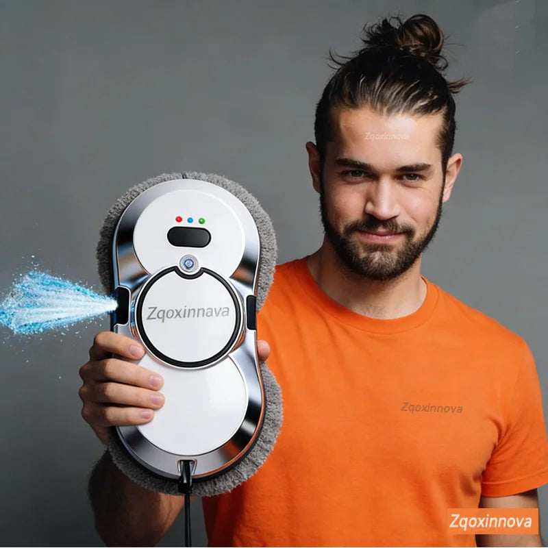 Fensterreinigungs Roboter mit Sprühfunktion und Wassertank