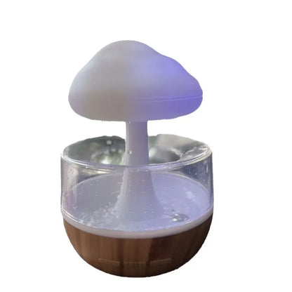 Luftbefeuchter in Tropfenform als Pilz Lampe
