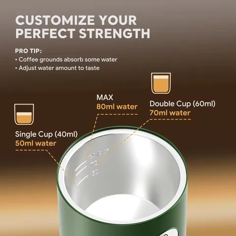 Portable espresso machine