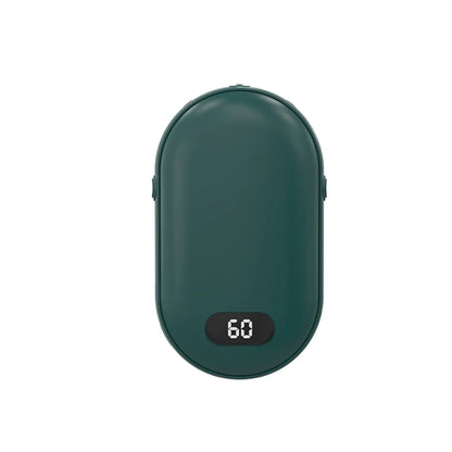 Power bank with hand warmer